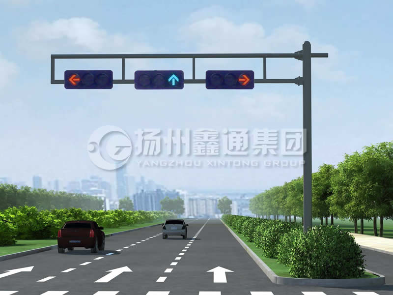 XHDG-040，F(xiàn)型框架信號(hào)燈桿