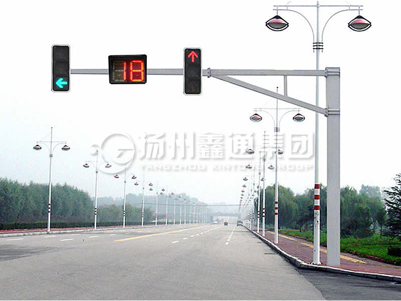 XHDG-052，方桿信號(hào)燈桿，淄博信號(hào)燈桿