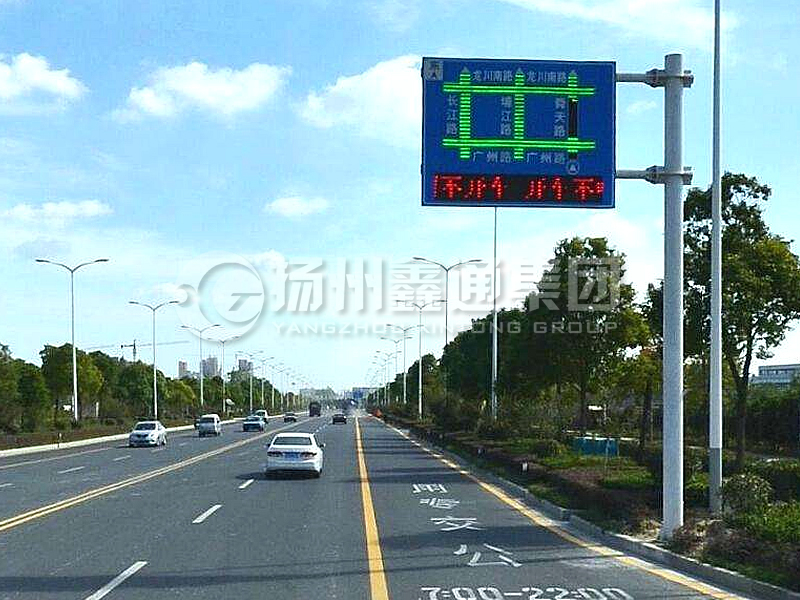 YDP-020，誘導(dǎo)屏桿，流量情報(bào)板立桿